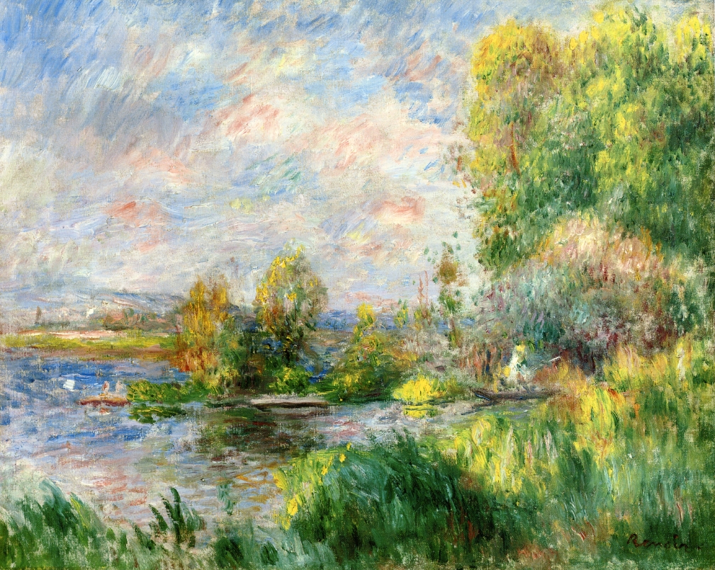 The Seine at Bougival 1879